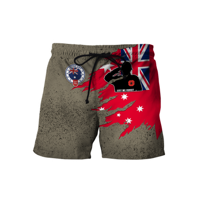 Anzac day remembrance Kiwi and Australia Veteran uniforms 3D print shirt