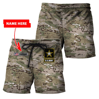 Personalized Name - The United States Army 3D All Over Printed Shirts Pi13042101