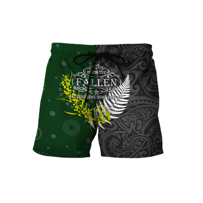 Honor and respect day culture Australia and Kiwi Veteran 3D print shirts