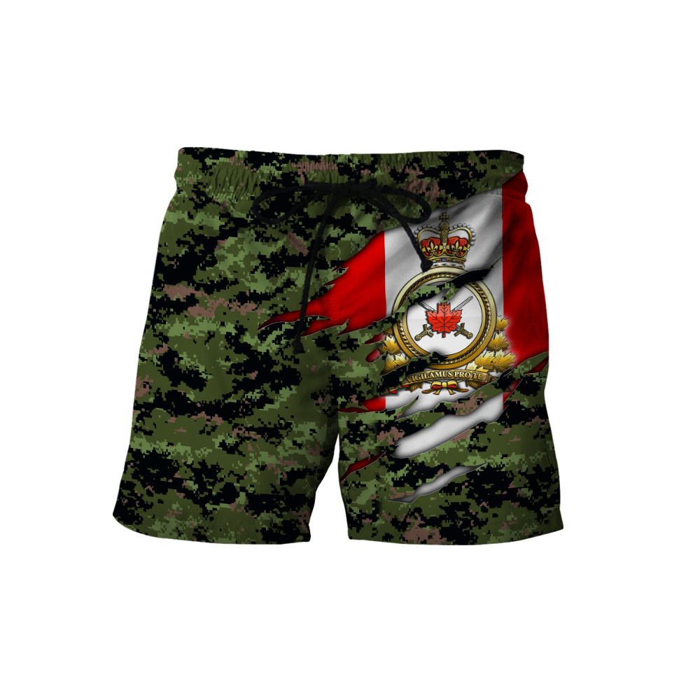 Canadian Army Pullover 3D All Over Printed Shirts PD11032103