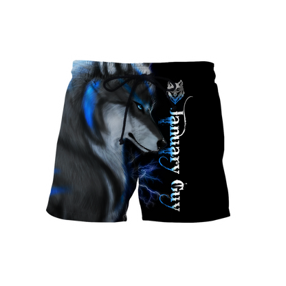 January Guy Wolf 3D Printed Unisex Shirts TN