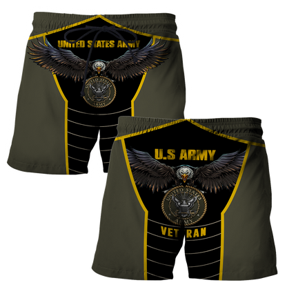 U.S Army veteran Eagle Pride design 3d print shirts VP20012101