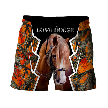 American Quarter Horse Camo 3D All Over Printed Shirts For Men And Women TR1712201CL