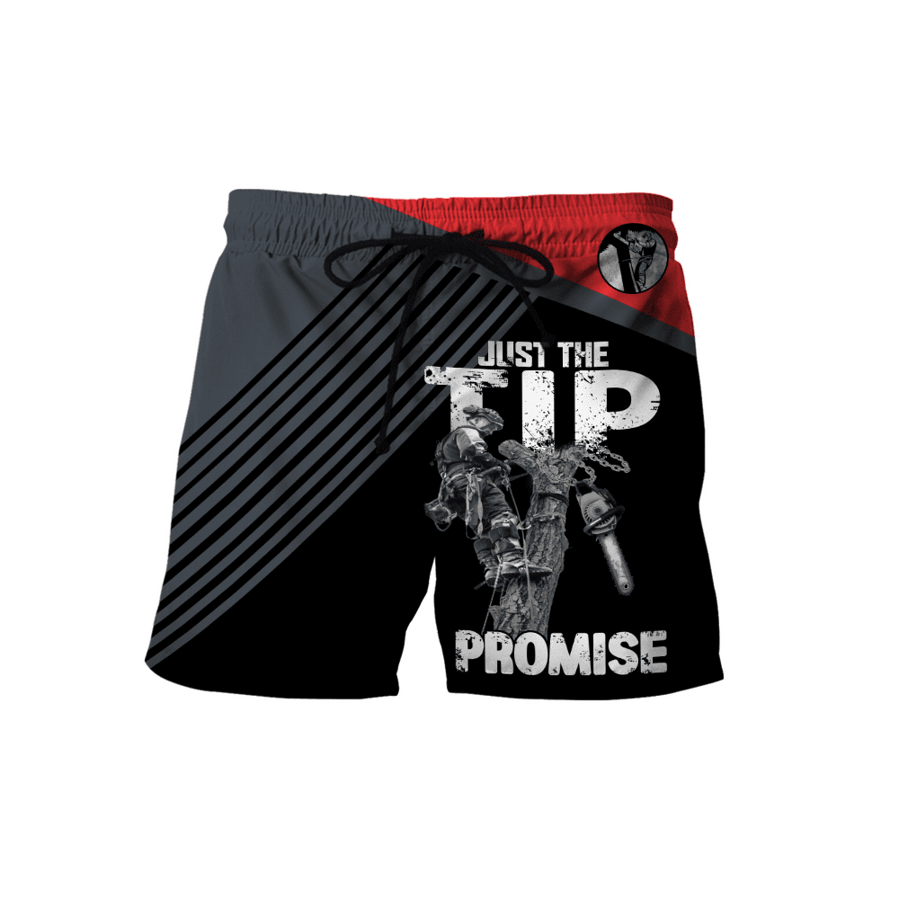 Premium Personalized 3D Printed Arborist Shirts Just The Tip MEI