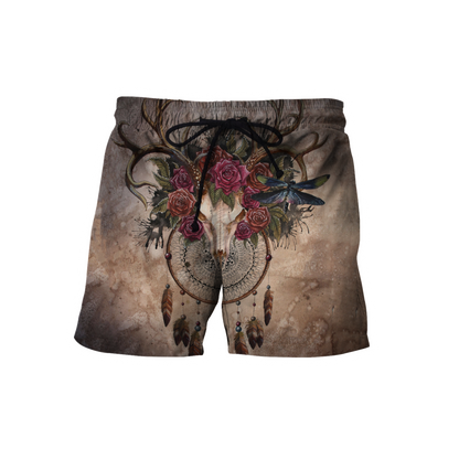 Deer Native American Culture 3D All Over Printed Unisex Shirts