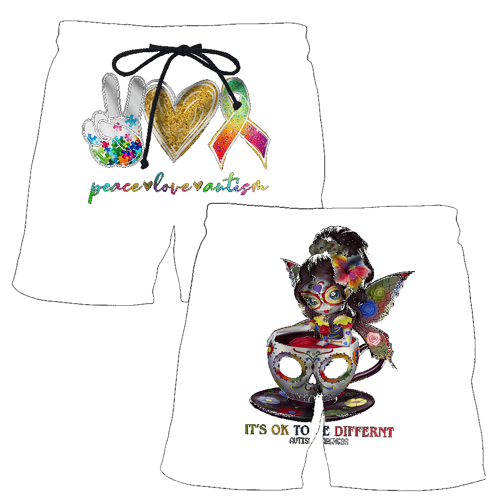 3D All Over Printed Autism Awareness - It is ok to be different Unisex Shirts XT
