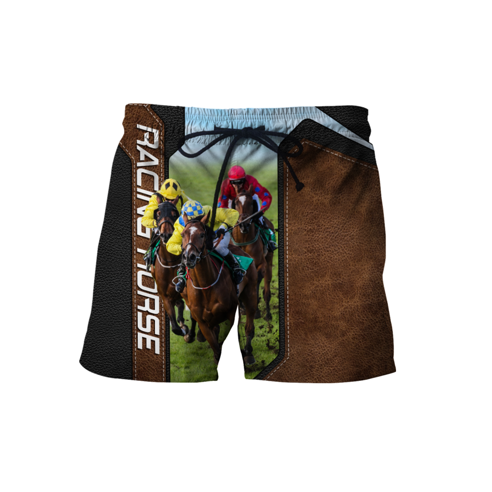 Racing Horse 3D All Over Printed Unisex Shirts