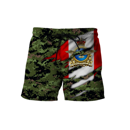 Canadian Air Force Veteran 3D All Over Printed Shirts PD10032102