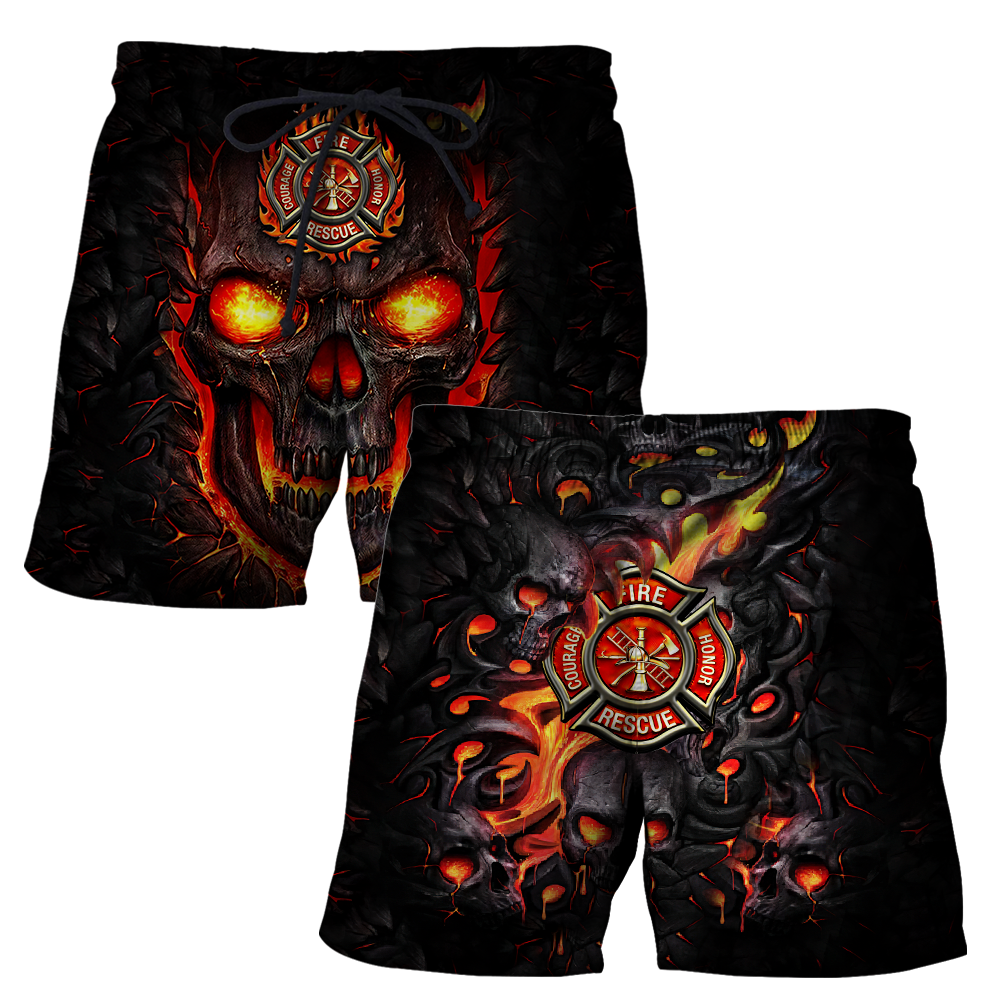 3D All Over Printed Firefighter  Unisex Shirts Custom Name XT VP23022102