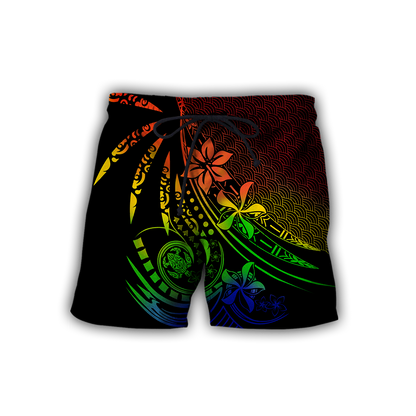 Amazing Polynesian Tattoo And Frangipani Flower Unisex Deluxe Hoodie ML