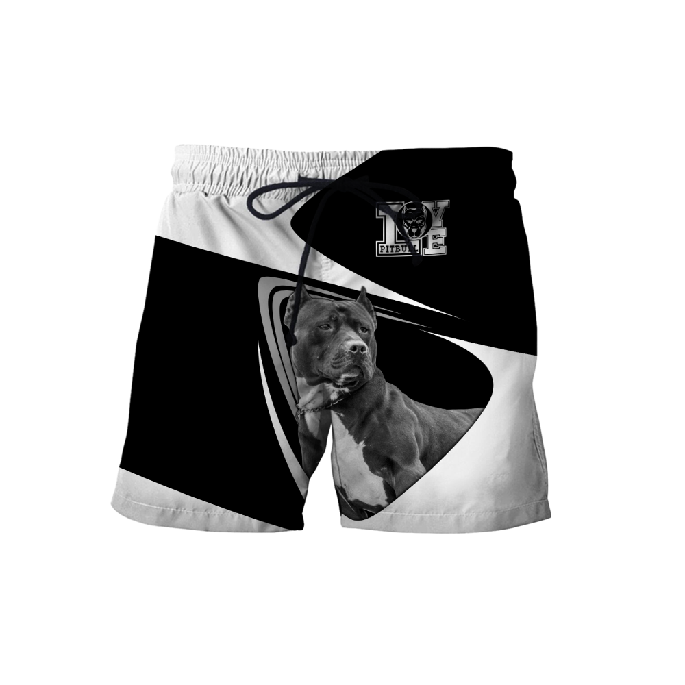 Pitbull Dog 3D All Over Printed Unisex PL