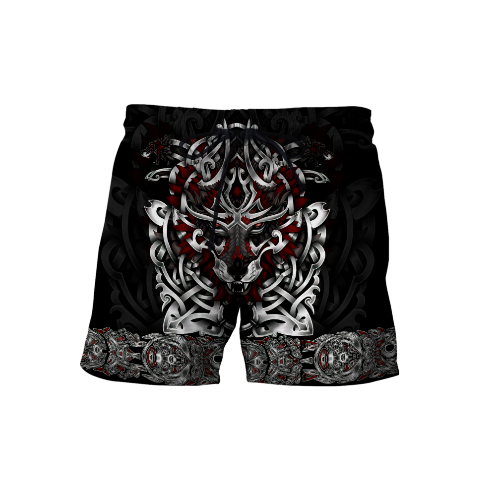 Wolf Viking 3D All Over Printed Unisex Shirt