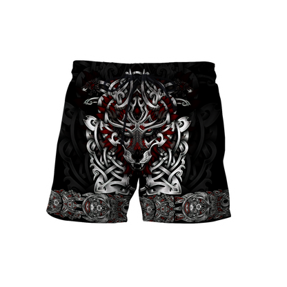 Wolf Viking 3D All Over Printed Unisex Shirt
