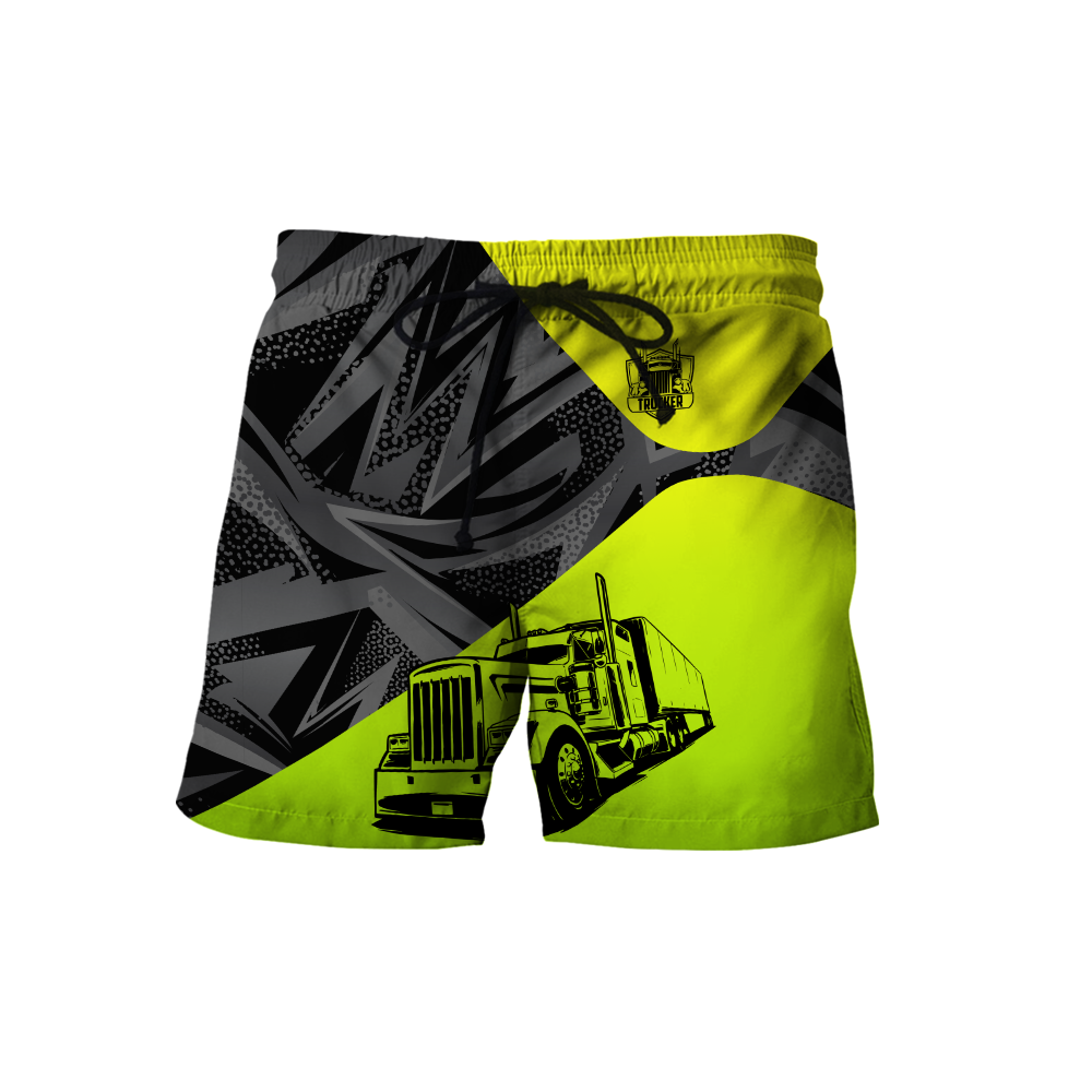Premium Neon 3D Printed Trucker Shirts MEI
