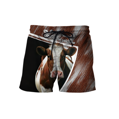 Cow 3d hoodie shirt for men and women DD11182001