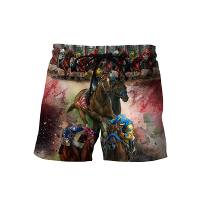 Racing Horse 3D All Over Printed Unisex Shirts