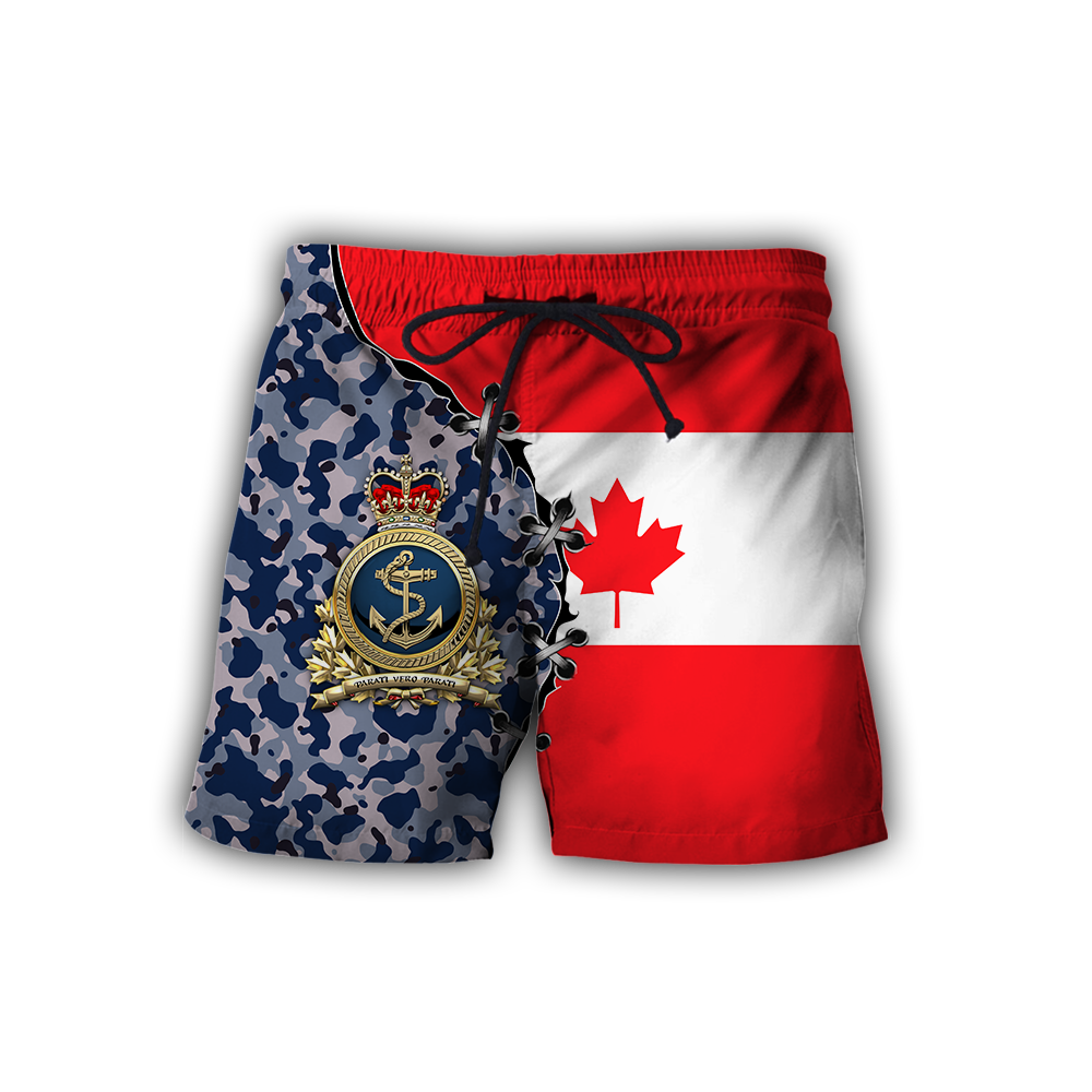 Canadian Navy Veteran 3D All Over Printed Shirts NTN10032103