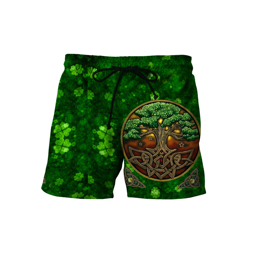 Premium Tree Of Life Irish Saint Patrick's Day 3D Printed Unisex Shirts TN