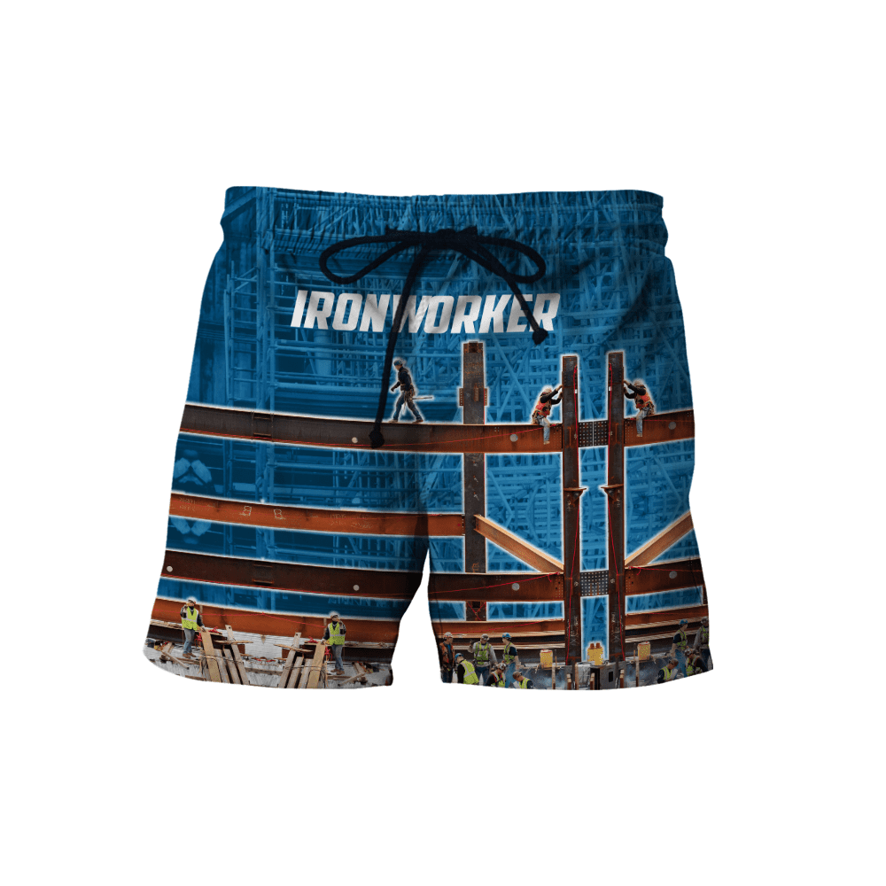 Premium 3D Printed Unisex Navy Ironworker Shirt MEI
