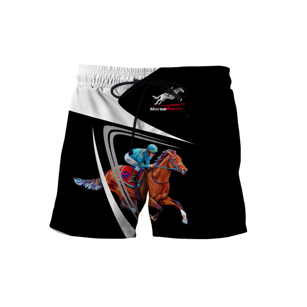 Horse Racing 3D All Over Printed Unisex Shirts