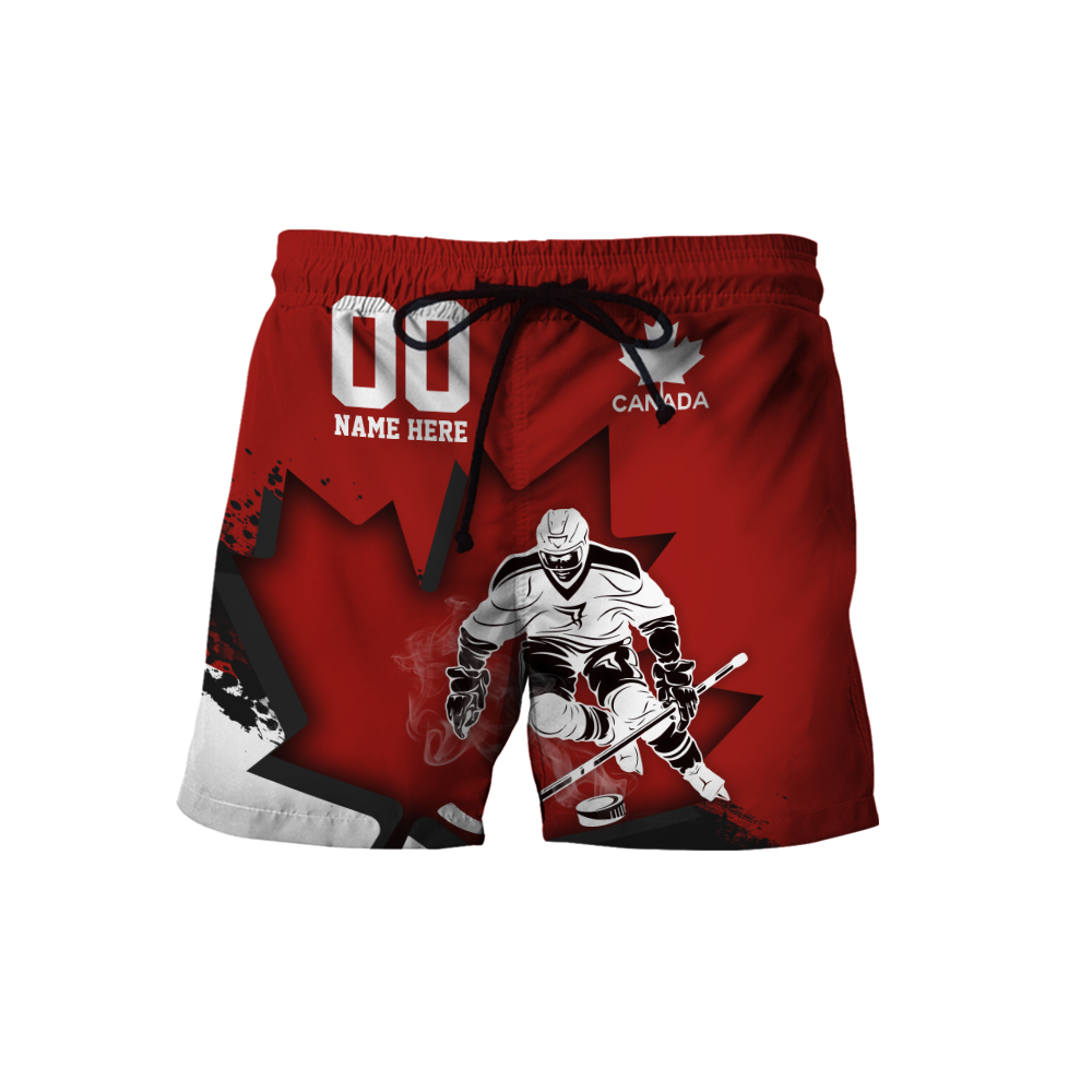 3D All Over Printed Hockey Canada Unisex Shirts Custom Name Custom number XT TNA11032101