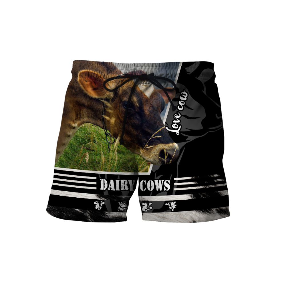 Dairy Cows 3D All Over Printed Unisex Shirts DD1412202