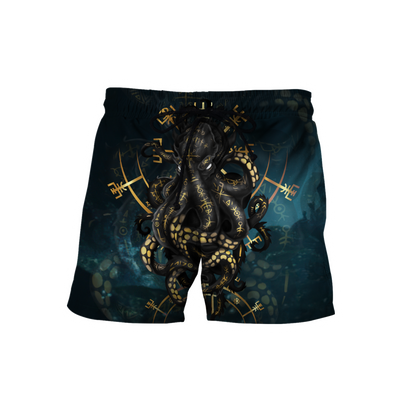 Premium Unisex Hoodie Kraken Octopus King of The Seven Seas II ML
