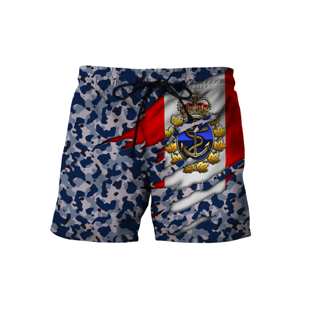 Canadian Navy Veteran 3D All Over Printed Shirts PD10032103