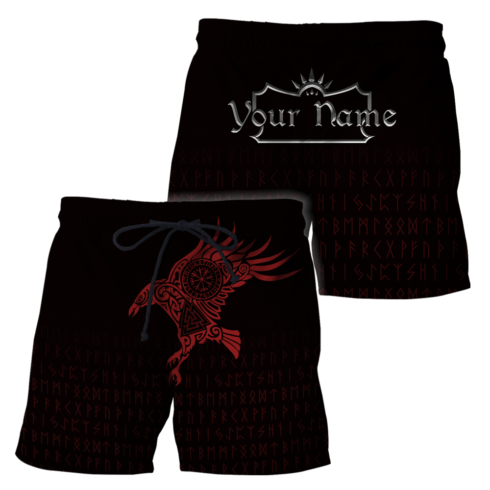 Customize Name Raven Viking Hoodie For Men And Women DQB10062102