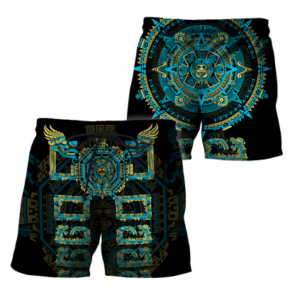 Aztec Mexico 3D All Over Printed Unisex Shirts For Men And Women