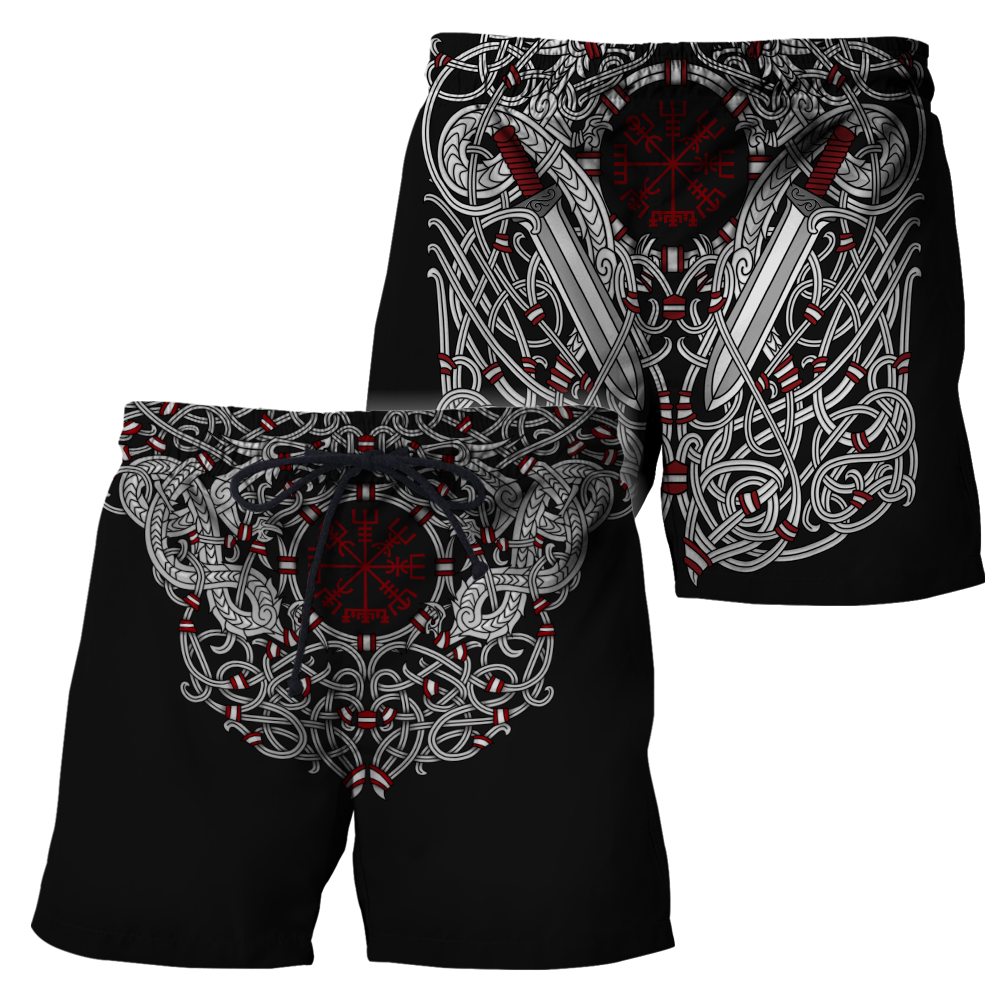 Premium 3D Printed Celtic Tatoo Shirts MEI