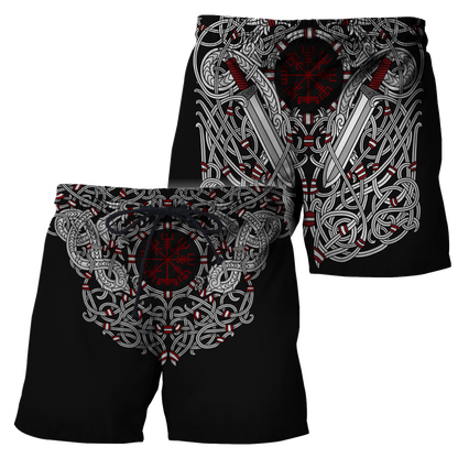 Premium 3D Printed Celtic Tatoo Shirts MEI