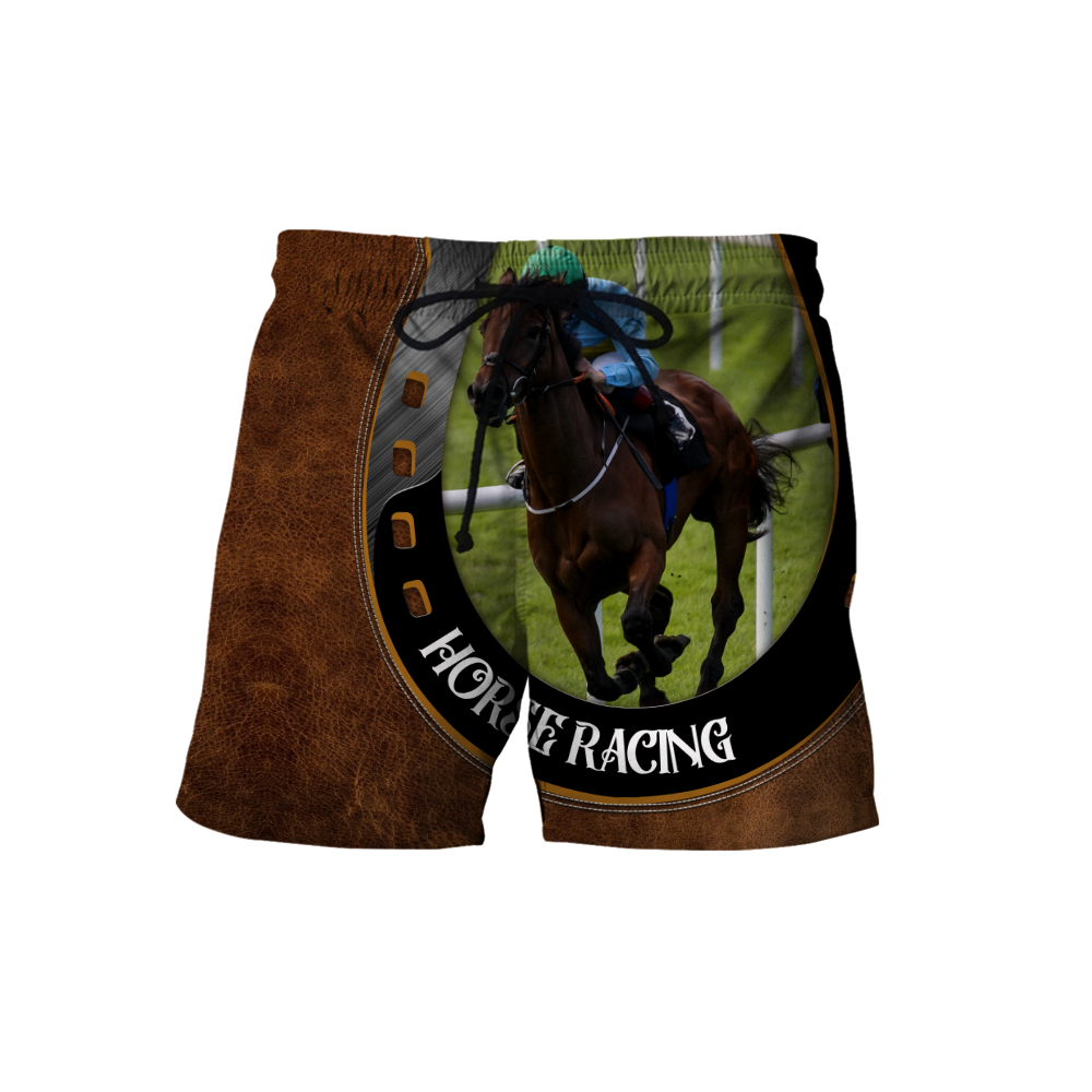 Horse Racing 3D All Over Printed Unisex Shirts