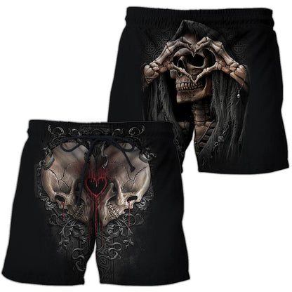Heart Skull Hoodie For Men And Women NTN16032104