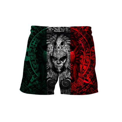 Aztec Warrior Mexico 3D All Over Printed Shirts