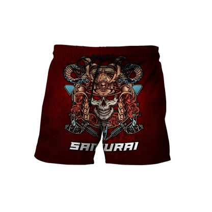 Premium Unisex All Over Printed Samurai Skull Shirts MEI