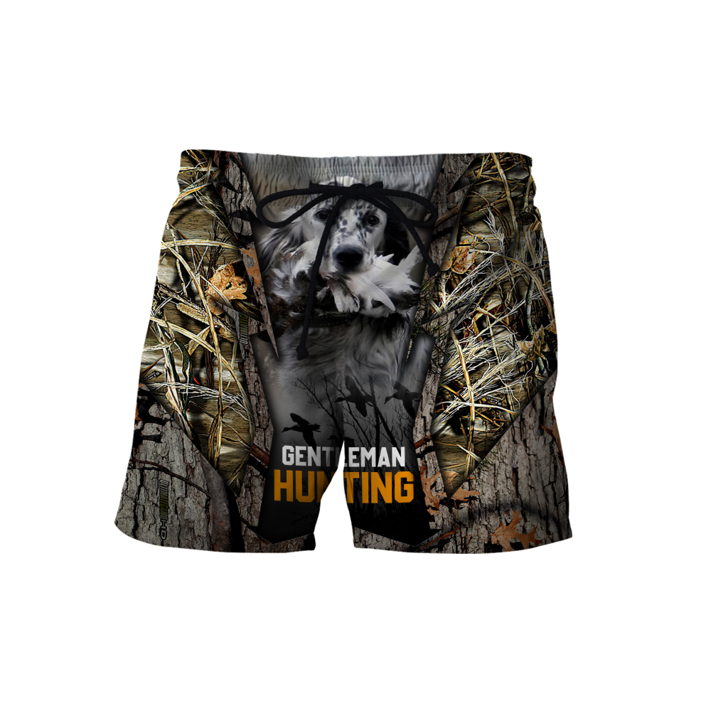 Hunting Dog 3D Over Printed Unisex Deluxe Hoodie ML