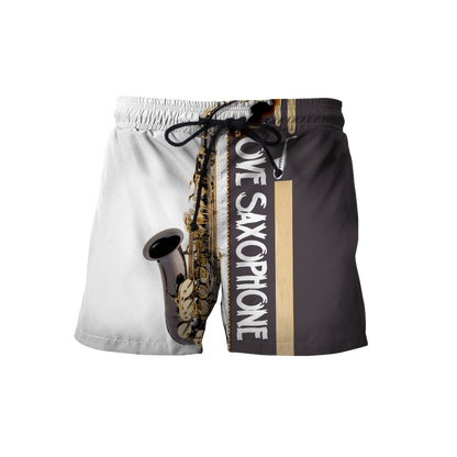 Saxophone Musical Instrument 3D All Over Printed Shirts For Men And Women