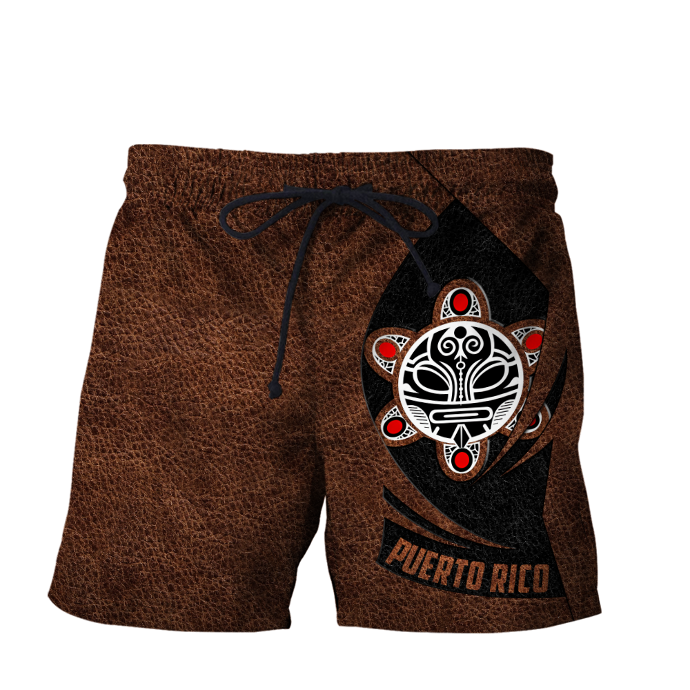 Customize Name Taino Tattoo Puerto Rico 3D All Over Printed Unisex Shirts