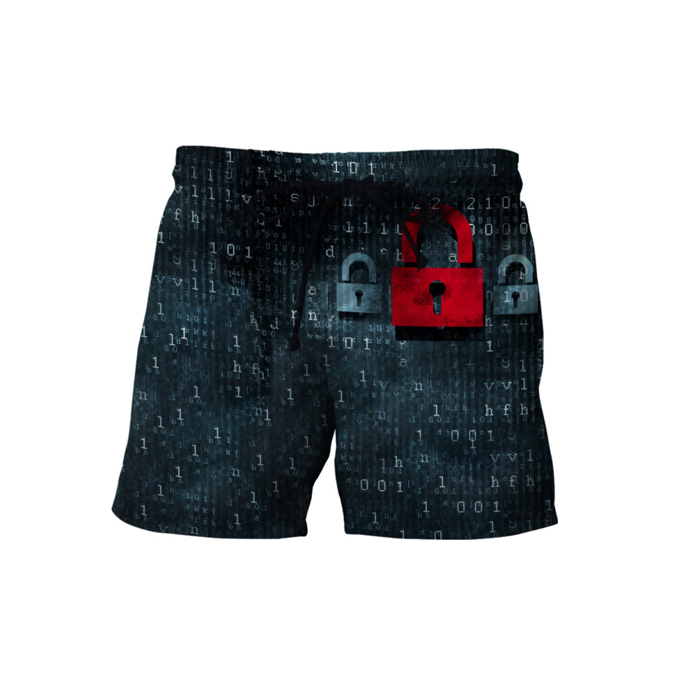 Cyber Language 3D All Over Printed Unisex Shirts