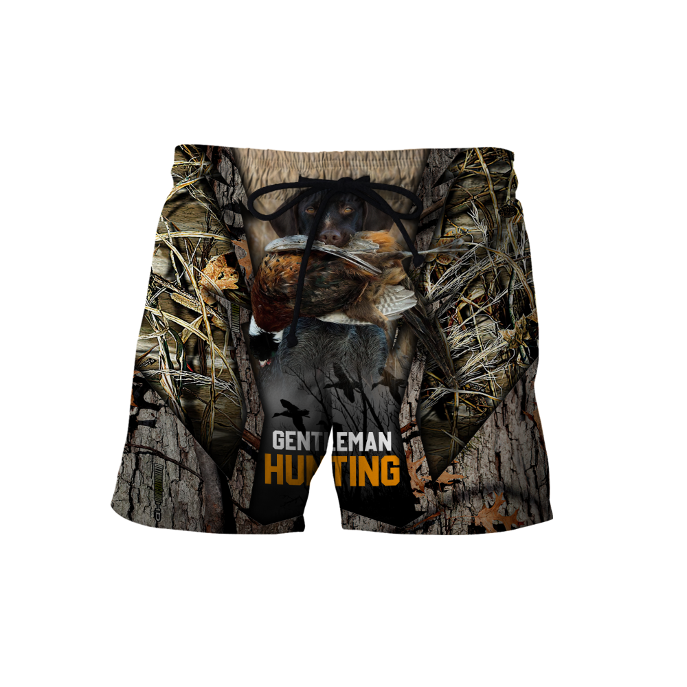 Hunting Dog 3D Over Printed Unisex Deluxe Hoodie ML