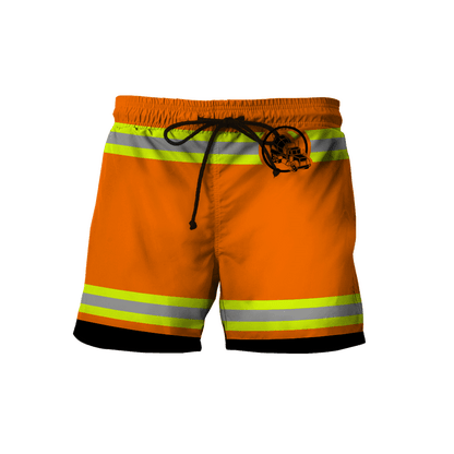Concrete Finisher Safety Custom name 3D printed shirts