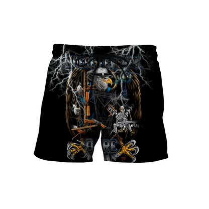 Premium Personalized 3D Printed Lineman Shirts Where Few Men Dare MEI