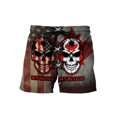 American Canadian 3D Printed Shirts HHT01042103
