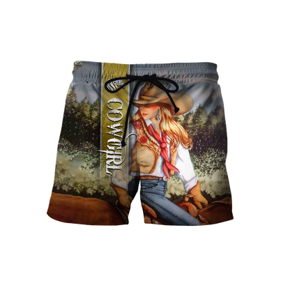 Cowgirl Customize 3D All Over Printed Shirts VP19122008XT