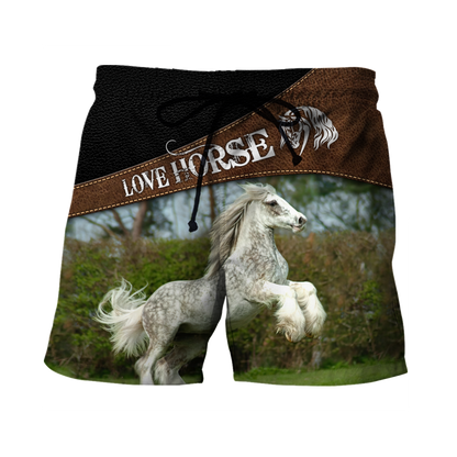 Beautiful Horse 3D All Over Printed Shirts TR1811206