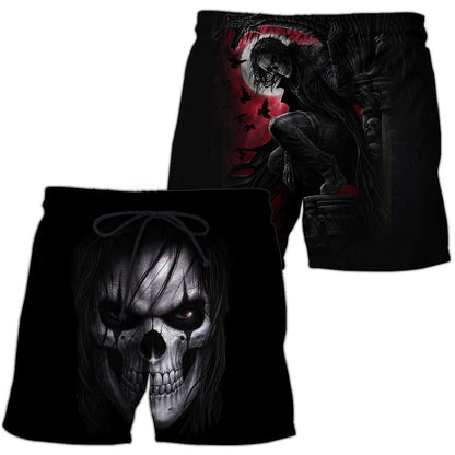 Skull In The Night Moon Hoodie For Men And Women NTN04032101