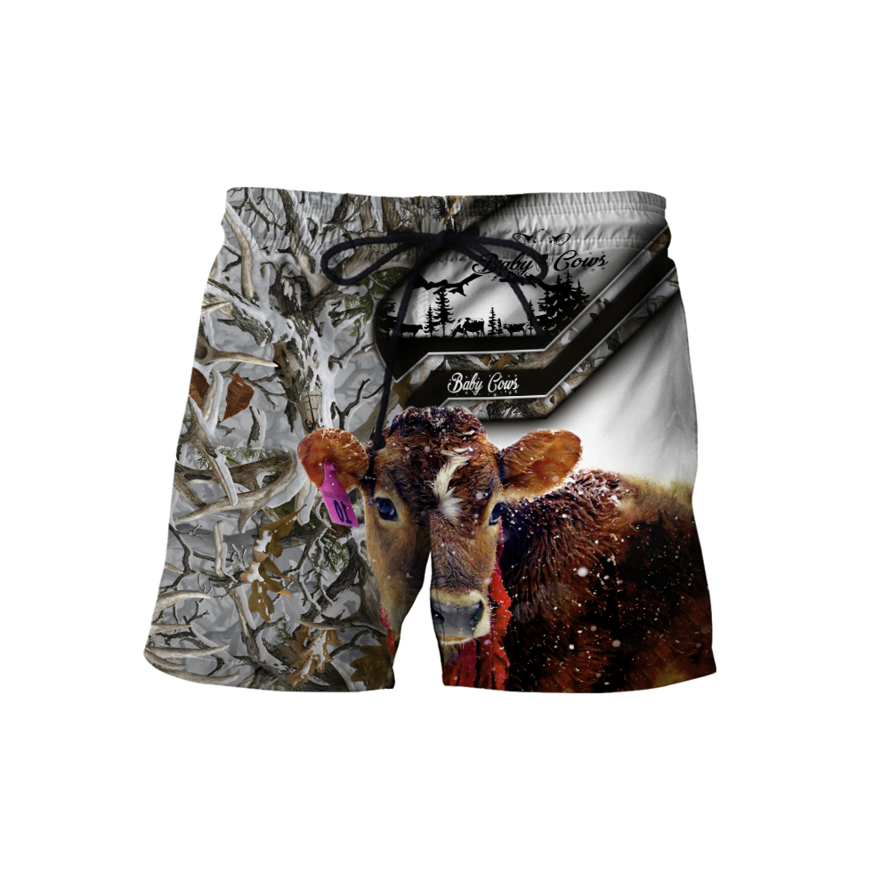 Cow 3d hoodie shirt for men and women DD11182003
