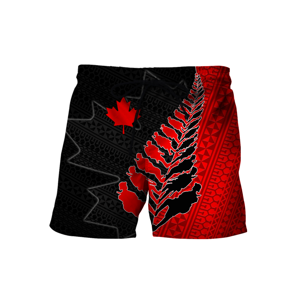 Custom Name XT Canadian Veteran - Remembrance Day 3D Printed Shirts TNA16032103