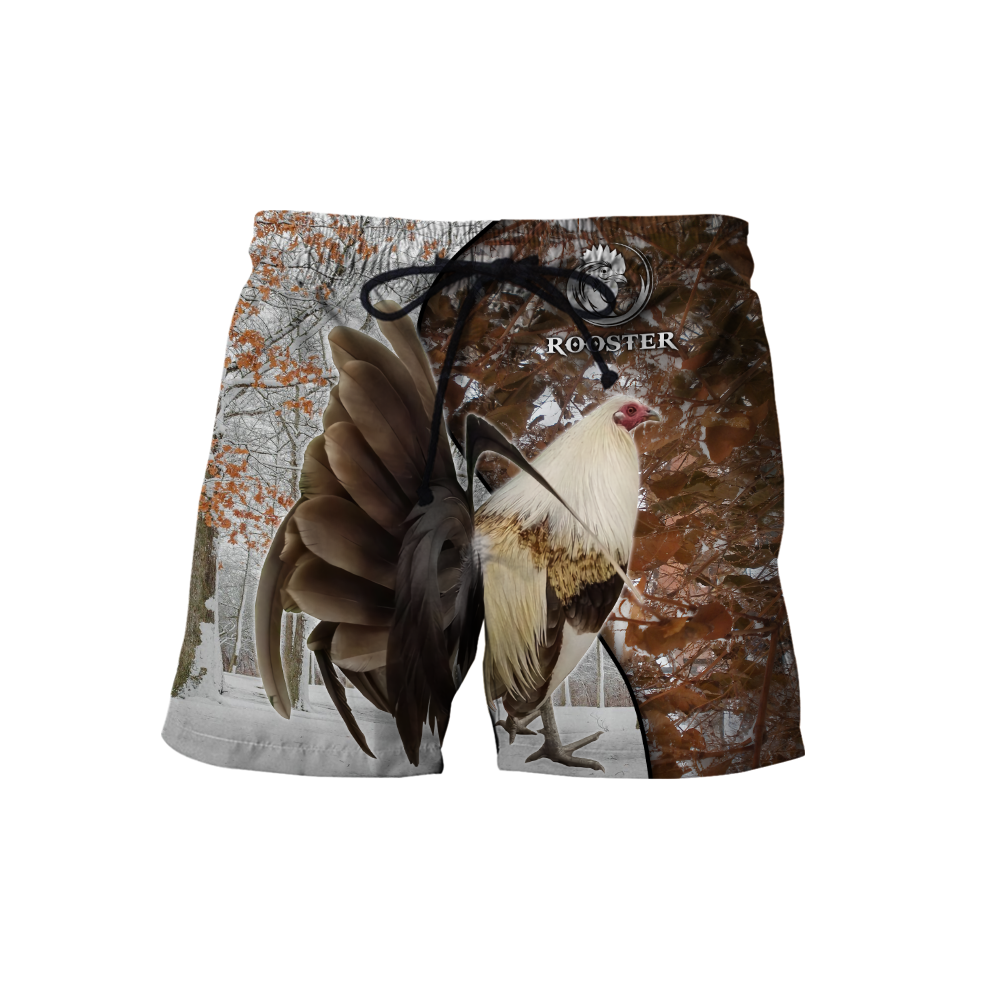 Premium Rooster 3D Printed Unisex Shirts